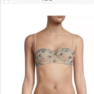 La Perla Altea Wired Lace Bralette 32D Nude
